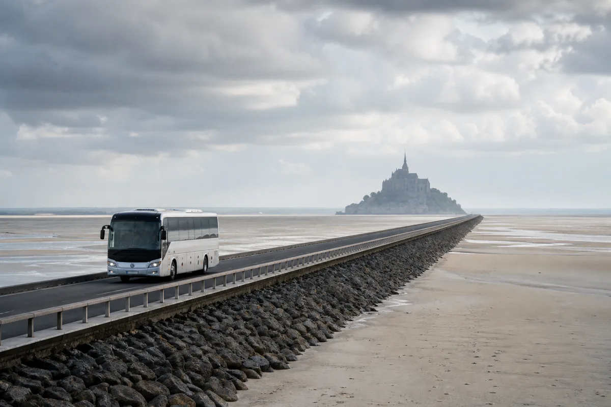 Navette Mont-Saint-Michel : gratuite, mais le parking ne l'est pas